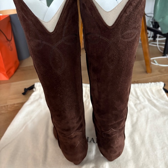 Khaite Dallas Boot - brown suede size 36 - Picture 4 of 10